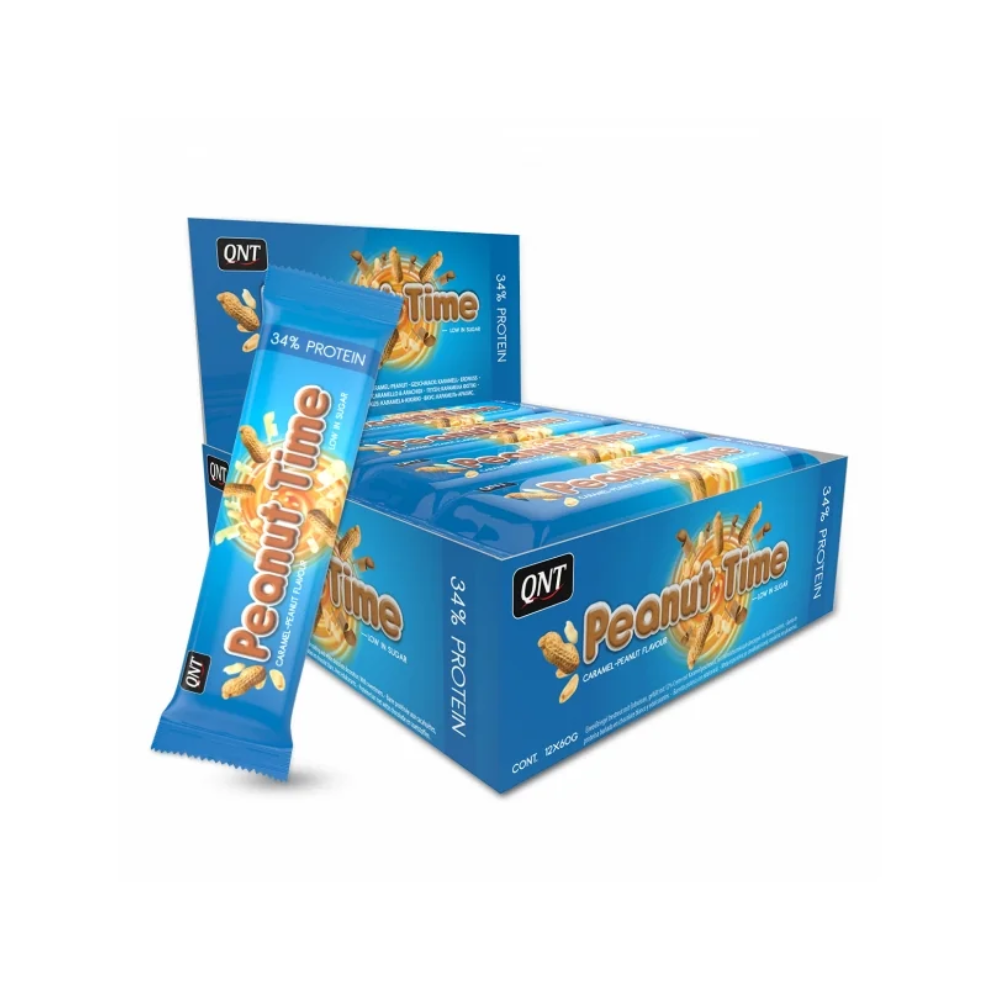 Peanut Time Bars 12x60g
