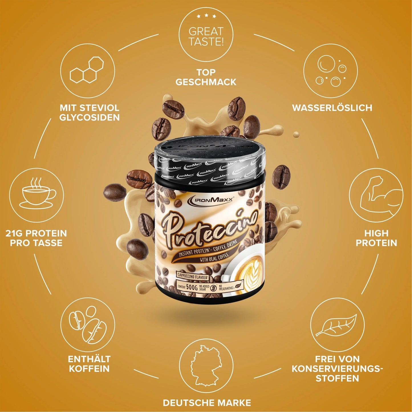 Proteccino Cappuccino 500g